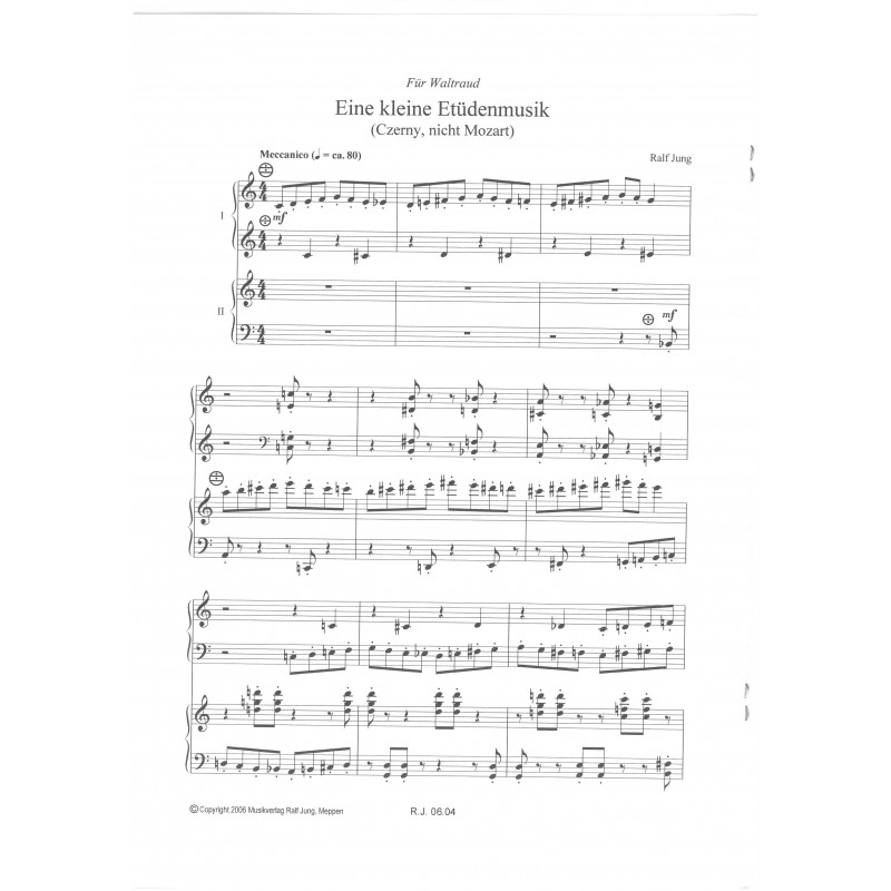 Une Petite Musique d'Etude