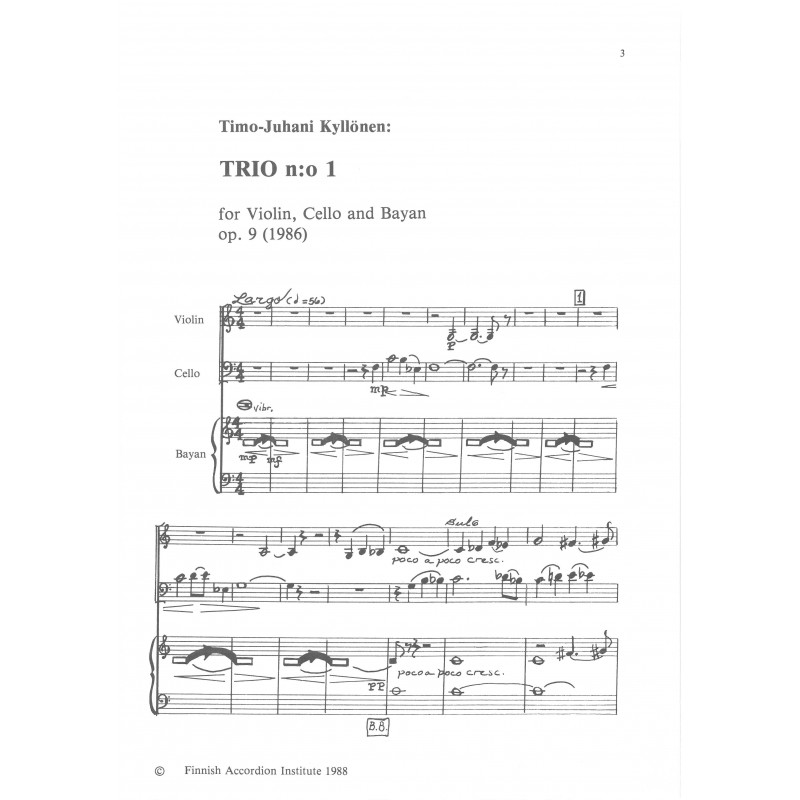 Trio n°1