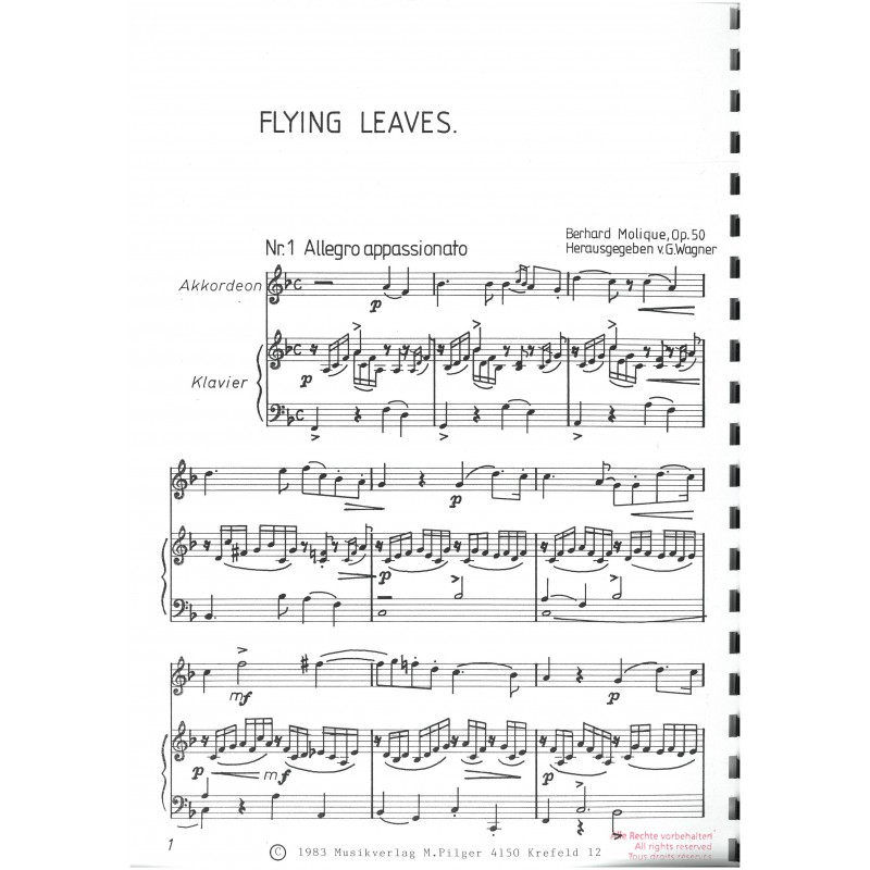 Flying Leaves Op. 50