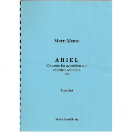 Ariel concerto - [Partie Accordéon SOLO]