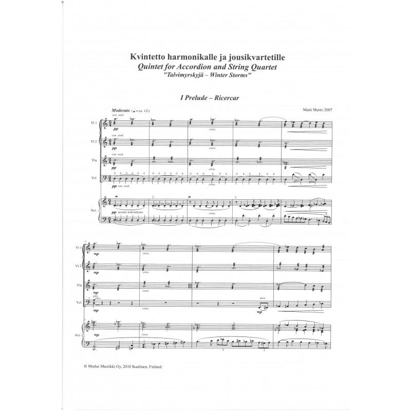 Quintet Winter Storms