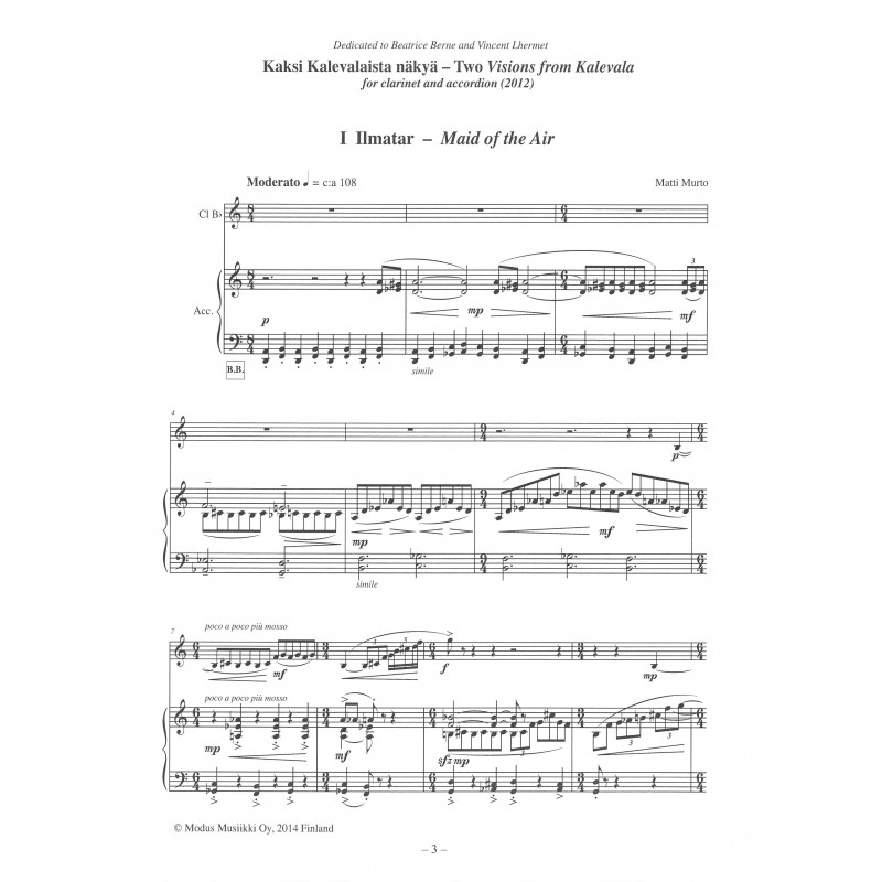 Two Visions From Kalevala