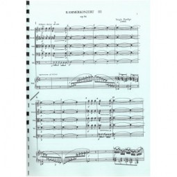 Kammerkonzert 3 Op. 94 [CONDUCTEUR]