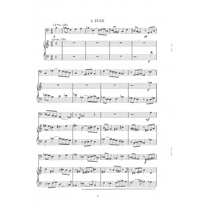 Prolog und Fuge (Prologue et Fugue)