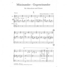Miteinander - Gegeneinander