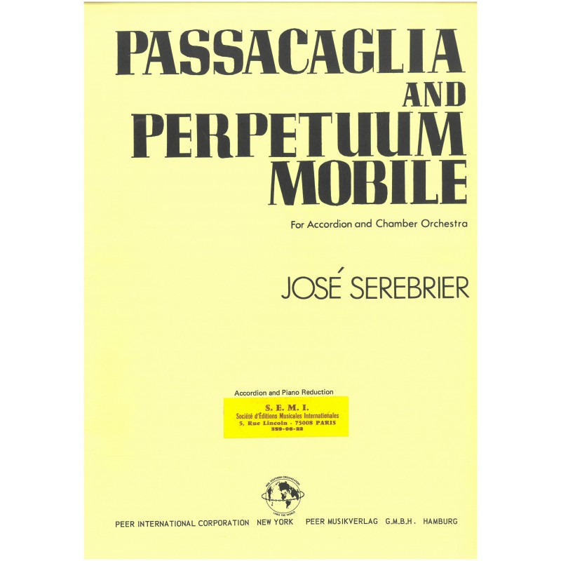 Passacaglia and Perpetuum Mobile