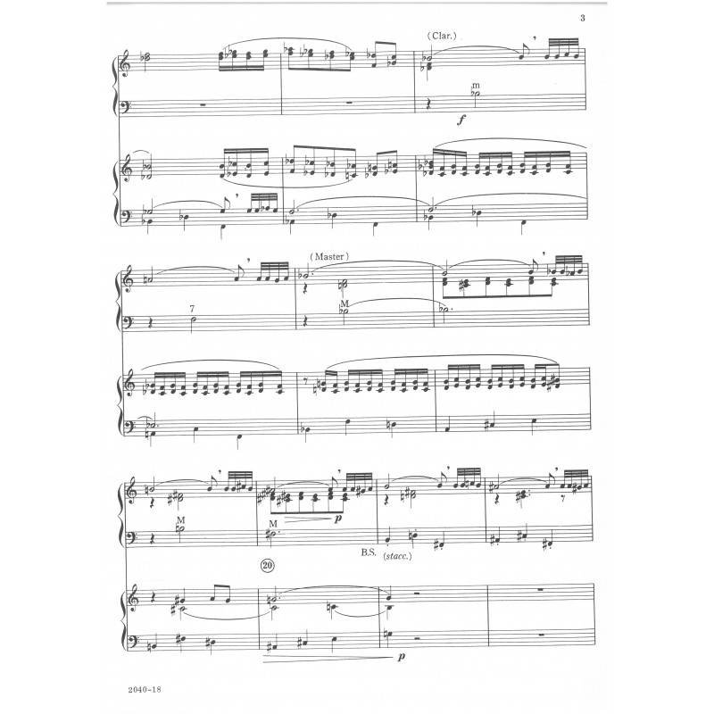 Passacaglia and Perpetuum Mobile