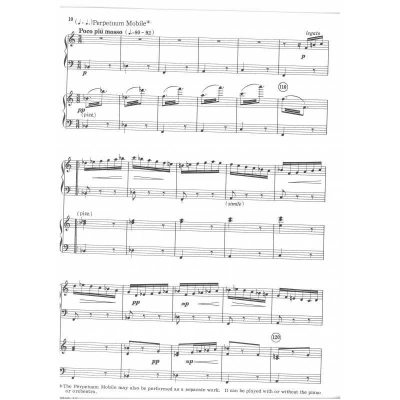 Passacaglia and Perpetuum Mobile