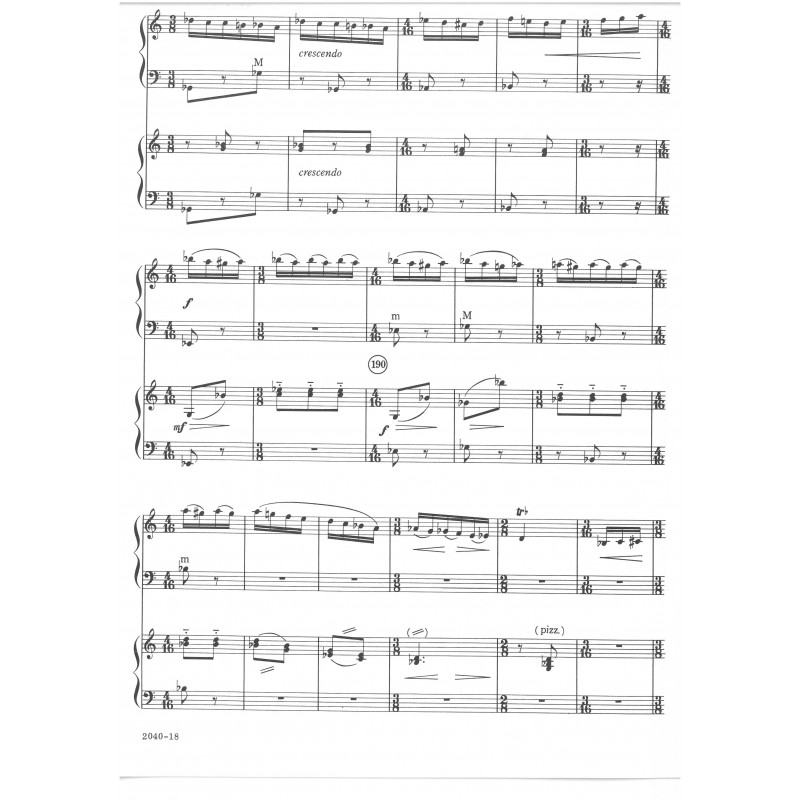 Passacaglia and Perpetuum Mobile