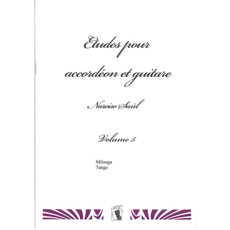 Etudes pour Accordéon et Guitare - Volume 5 Musique Argentine