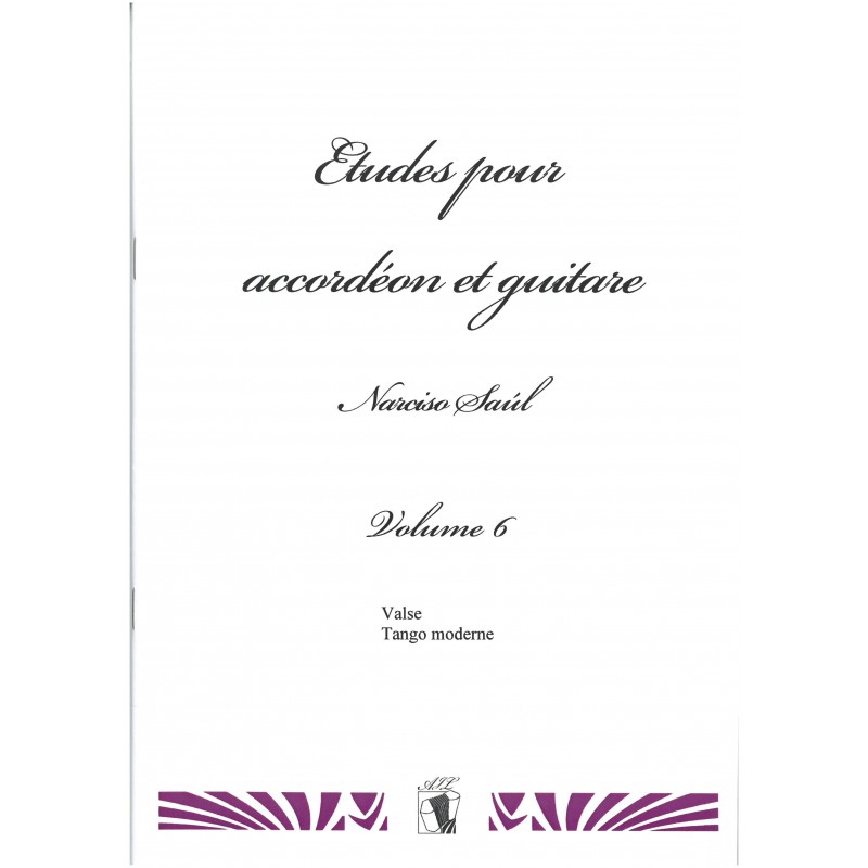 Etudes pour Accordéon et Guitare - Volume 6