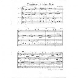 Canzonetta Semplice (Chanson simple)