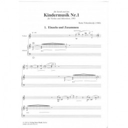 Kindermusik (Musique pour Enfants) n°1