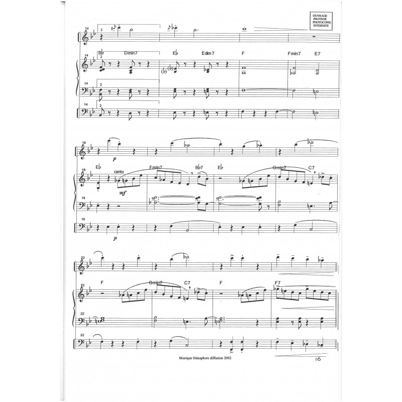 Sur Sept Routes (Pièces en Forme de Jazz)
