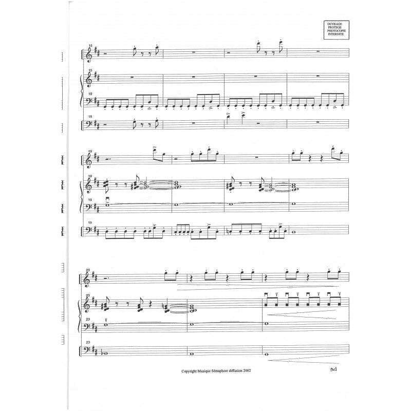 Sur Sept Routes (Pièces en Forme de Jazz)