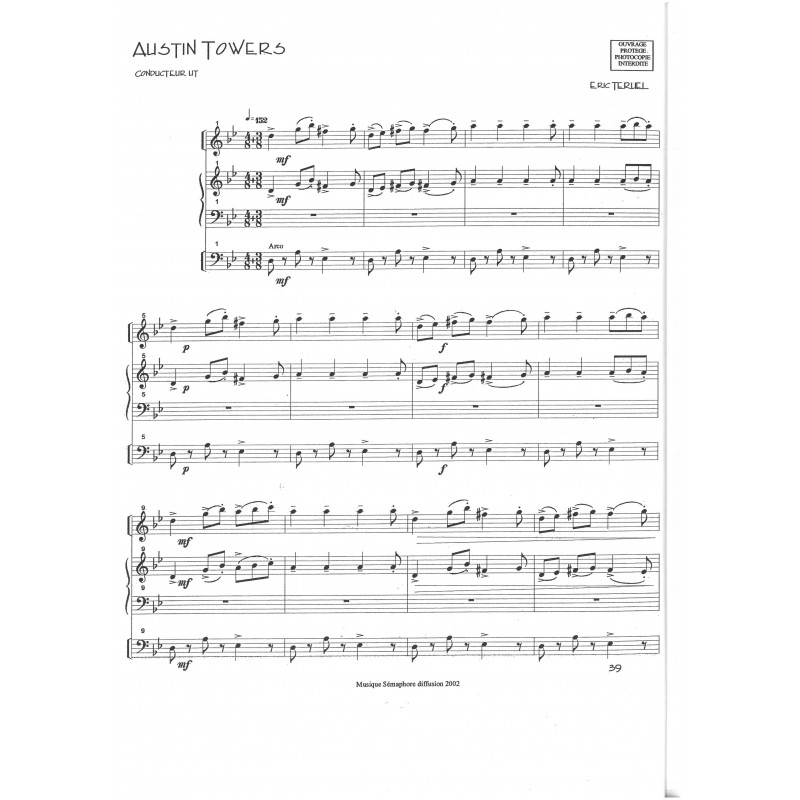 Sur Sept Routes (Pièces en Forme de Jazz)