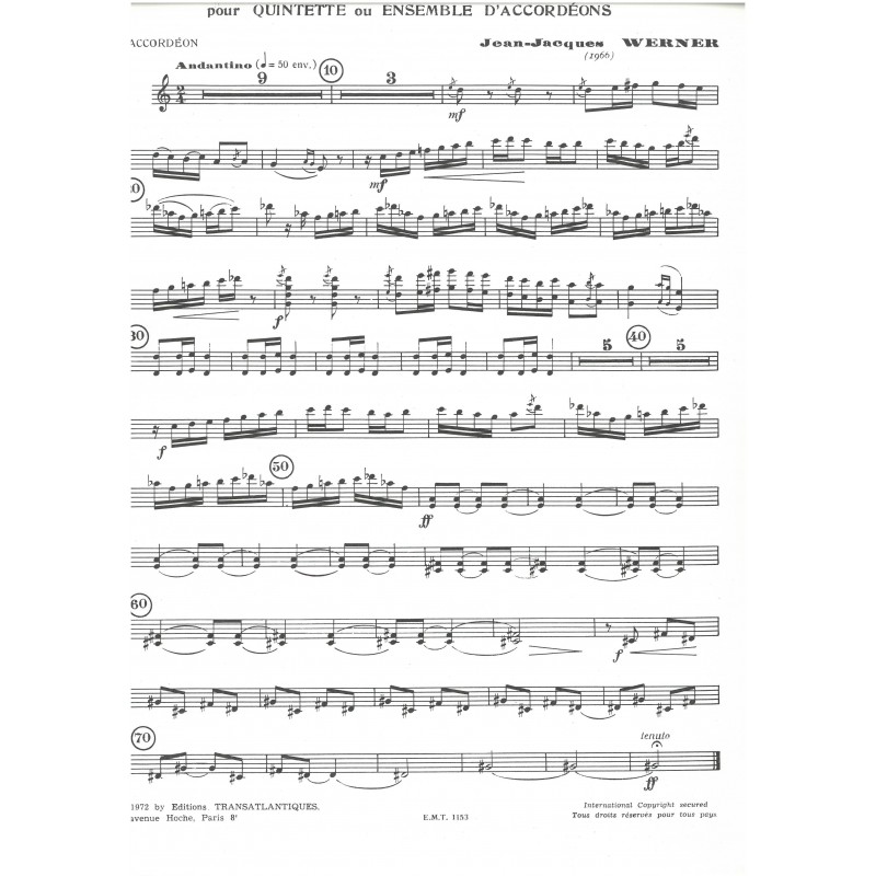 Petit Concert - [Parties Séparées]