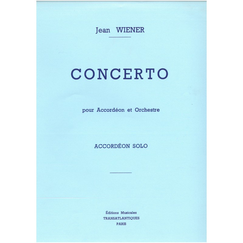 Concerto - [Partie Accordéon]