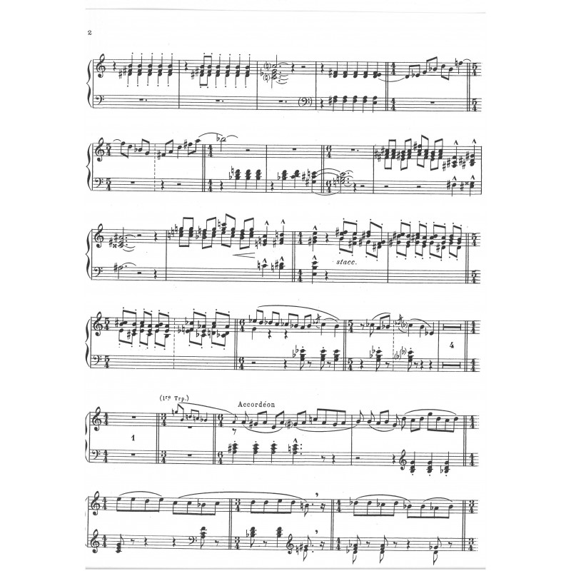 Concerto - [Partie Accordéon]