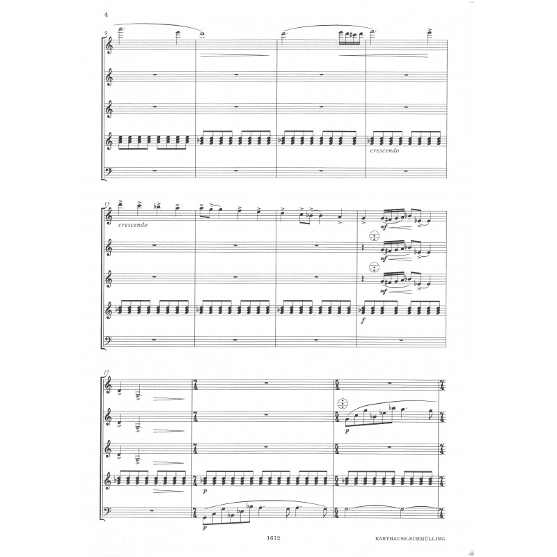 Rondo Capriccioso - Quintette