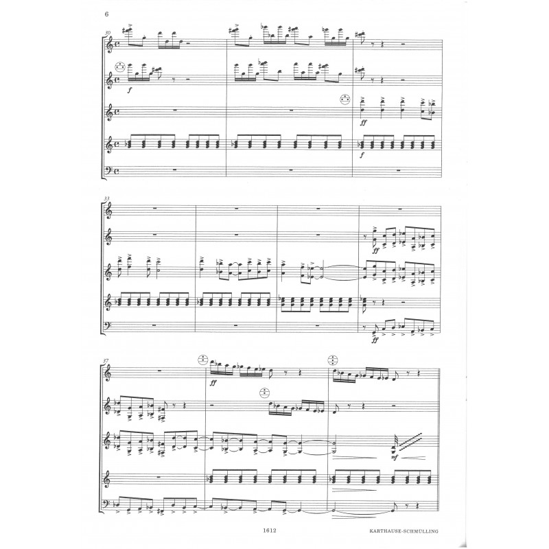 Rondo Capriccioso - Quintette