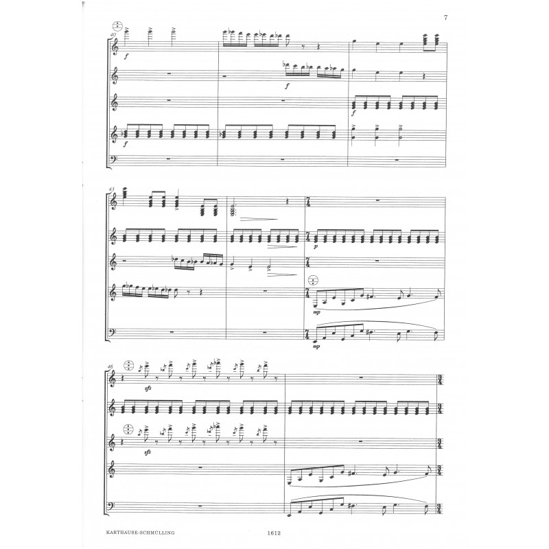 Rondo Capriccioso - Quintette