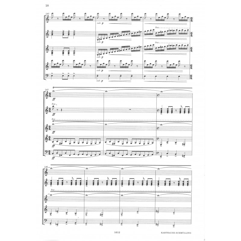 Rondo Capriccioso - Quintette