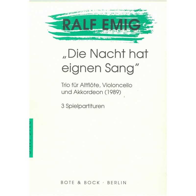 La Nuit a sa propre Chanson