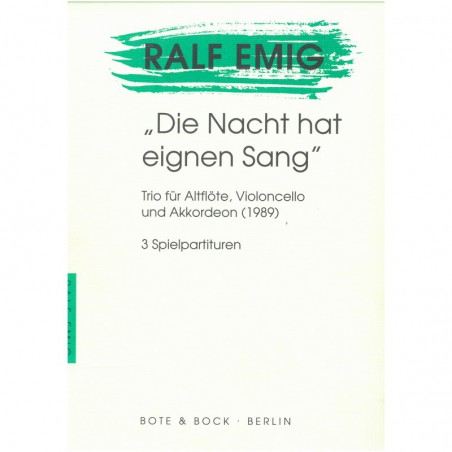 La Nuit a sa propre Chanson