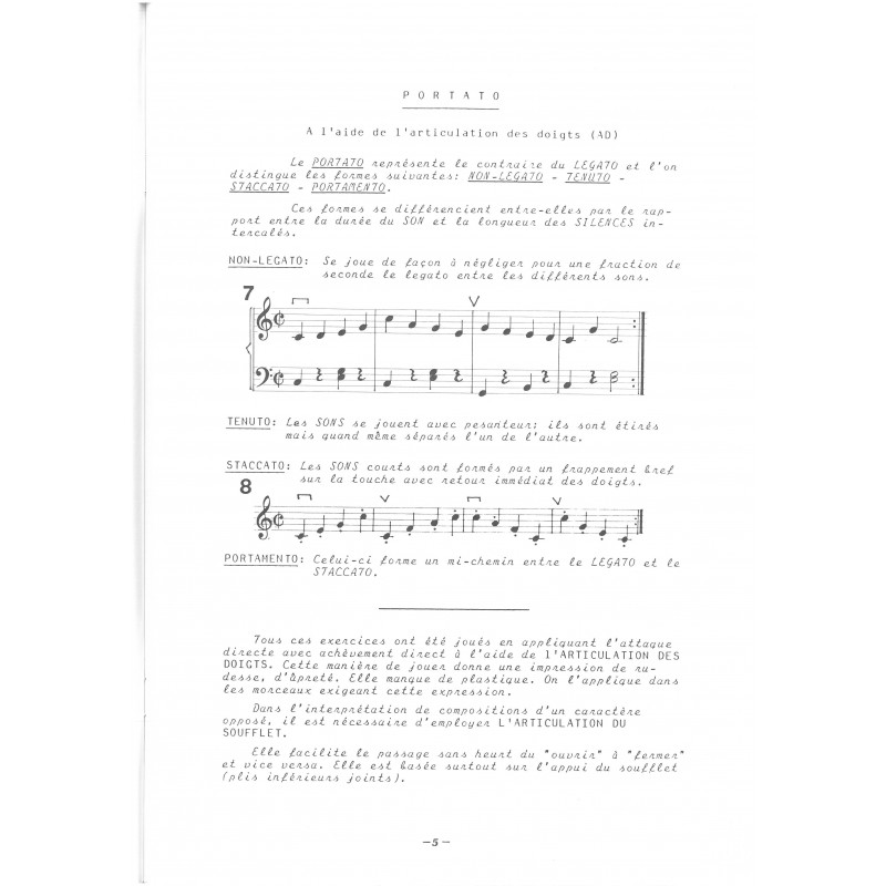 Technique de l'Accordéon - Volume 2