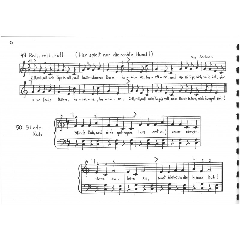 Livre d'Accordéon - Akkordeonbuch