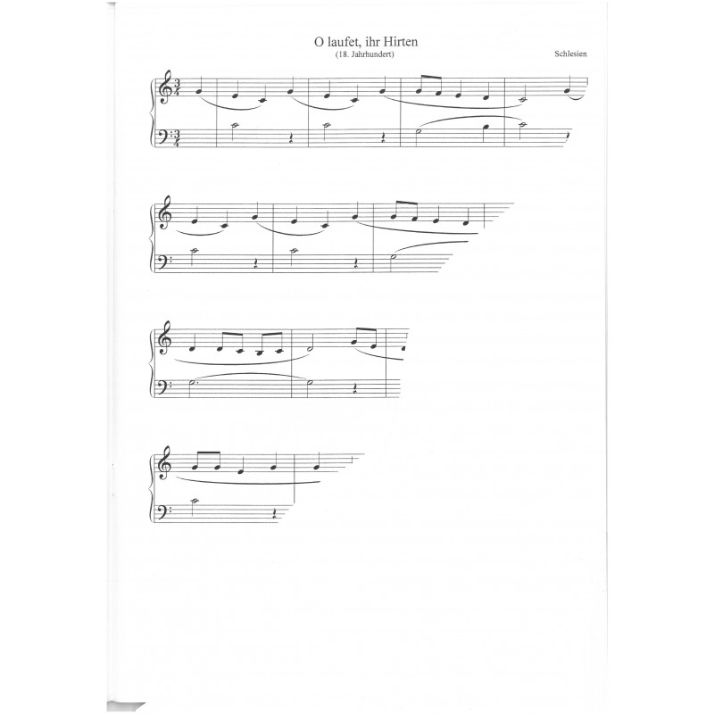 Chants de Noël - Leichte Weihnachtslieder