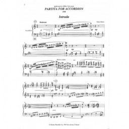 Partita pour Accordéon