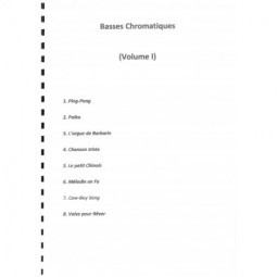 Pièces Pédagogiques [Basses Chro.] - Volume 1