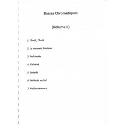 Pièces Pédagogiques [Basses Chro.] - Volume 2