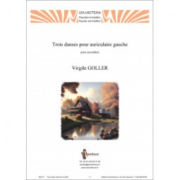 Trois danses pour auriculaire gauche
