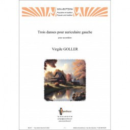 Trois danses pour auriculaire gauche