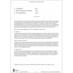 Trois danses pour auriculaire gauche