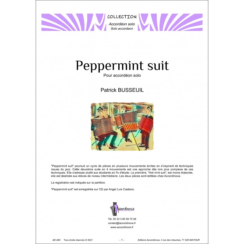 Peppermint suit