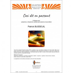 Ceci dit en passant