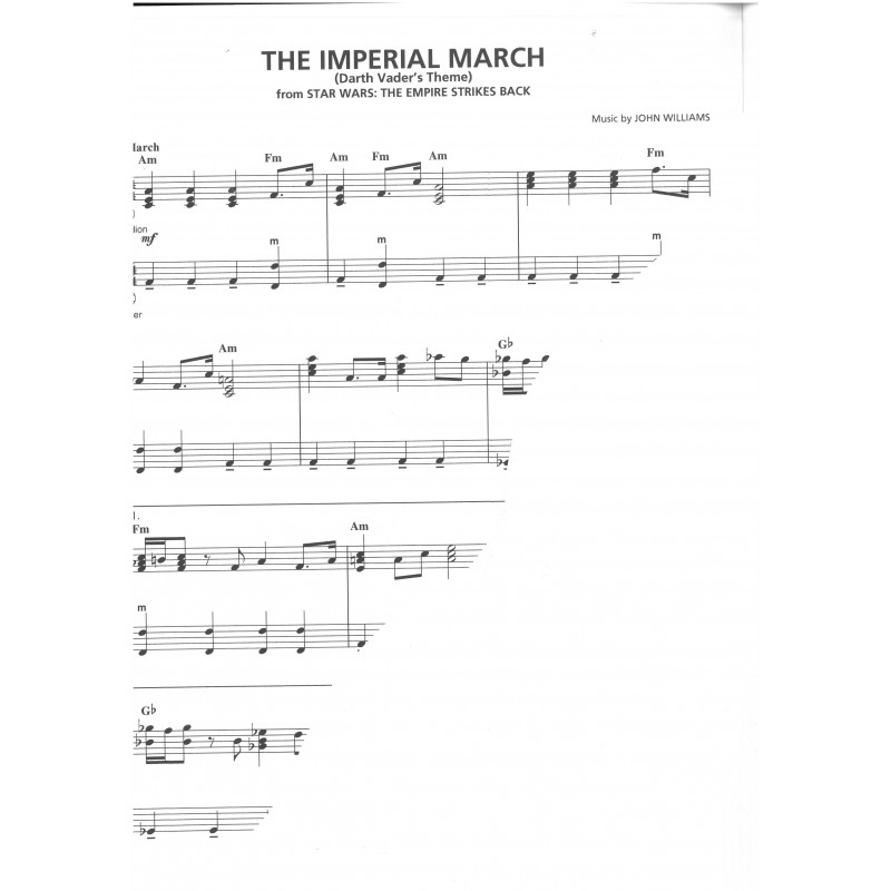 Star Wars -  for Accordion