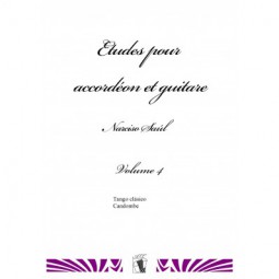Etudes Pour Accordéon Et Guitare Vol 4 -  Musique Argentine