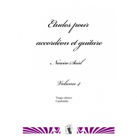 Etudes Pour Accordéon Et Guitare Vol 4 -  Musique Argentine