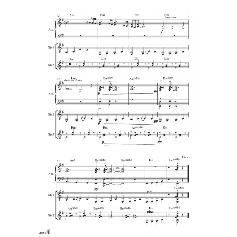 Etudes Pour Accordéon Et Guitare Vol 4 -  Musique Argentine