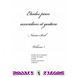 Etudes Pour Accordéon Et Guitare Vol 1 -  Musique Argentine