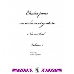 Etudes Pour Accordéon Et Guitare Vol 2 -  Musique Argentine