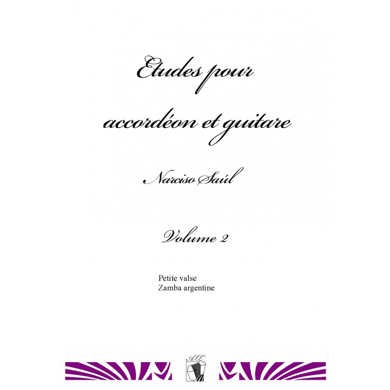 Etudes Pour Accordéon Et Guitare Vol 2 -  Musique Argentine