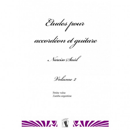 Etudes Pour Accordéon Et Guitare Vol 2 -  Musique Argentine