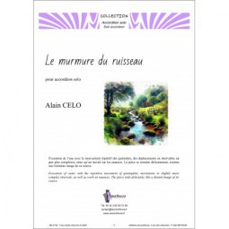 Le murmure du ruisseau