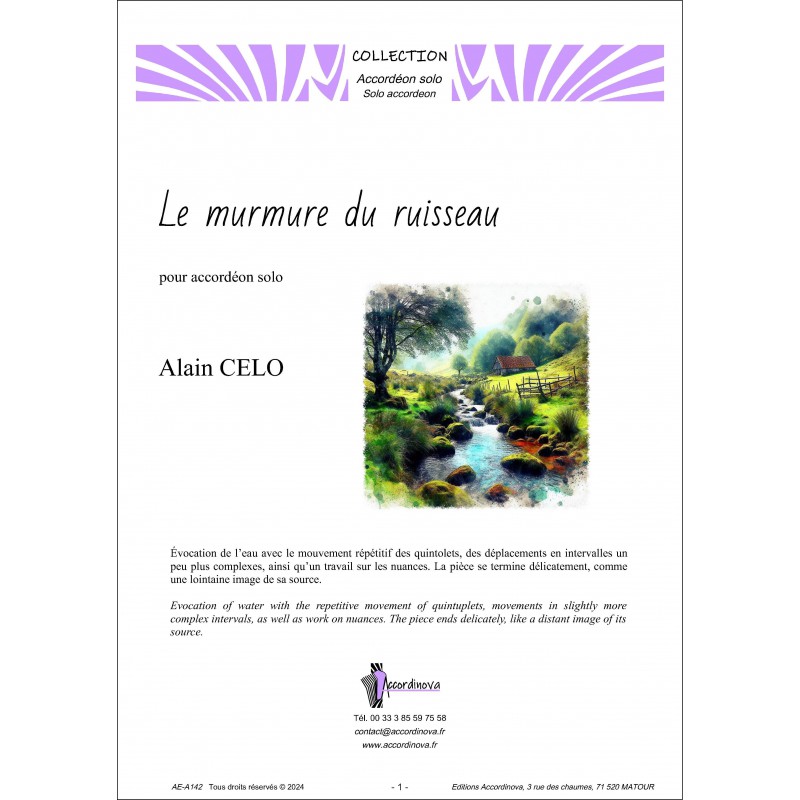 Le murmure du ruisseau